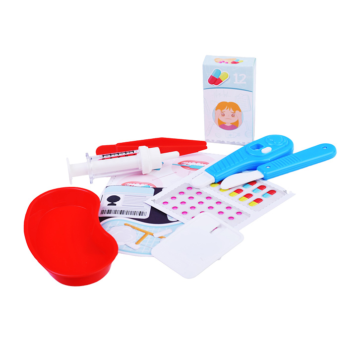 Набор "Доктор" №23 "Стоматолог" (19 элементов) (в чемоданчике среднем)