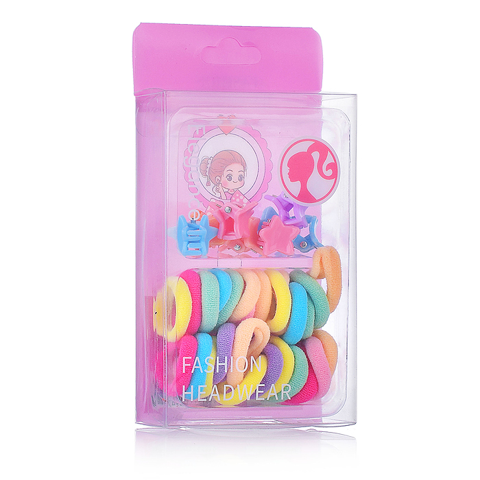 Фото к товару Набор резинок/заколок для волос 00-3869 "Звездочки" 35 предметов Набор резинок/заколок для волос 00-3869 "Звездочки" 35 предметов