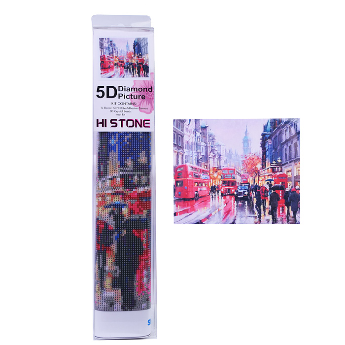 Мозаика 00-3843 "Улица Лондона" 40*50см Мозаика 00-3843 "Улица Лондона" 40*50см