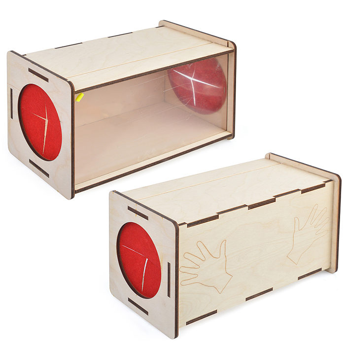 Ящик ТАКТИ для тактильно-сенсорных игр Ящик ТАКТИ для тактильно-сенсорных игр