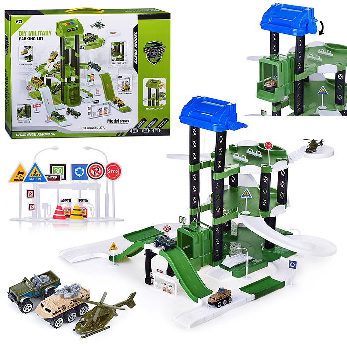 Парковка BBQ550-36B "Военный паркинг-2" в коробке Парковка BBQ550-36B "Военный паркинг-2" в коробке