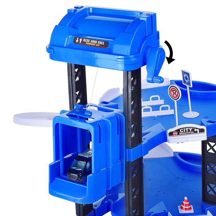 Парковка BBQ550-30B "Полиция" в коробке