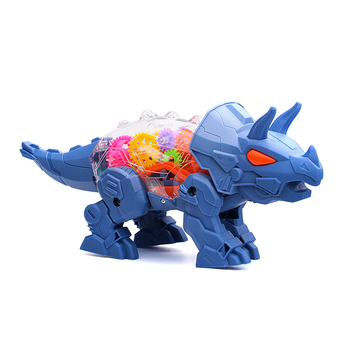 Динозавр 6039A "Шестерёнки" (свет,звук) в коробке