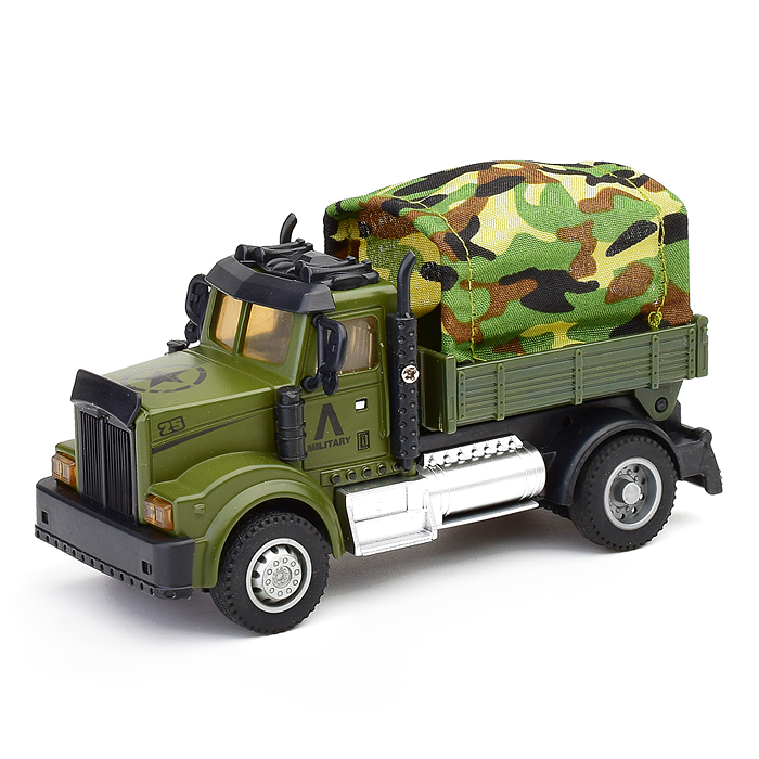 Машина 7135D2 "ЗИЛ" инерц., металл, в пакете Машина 7135D2 "ЗИЛ" инерц., металл, в пакете