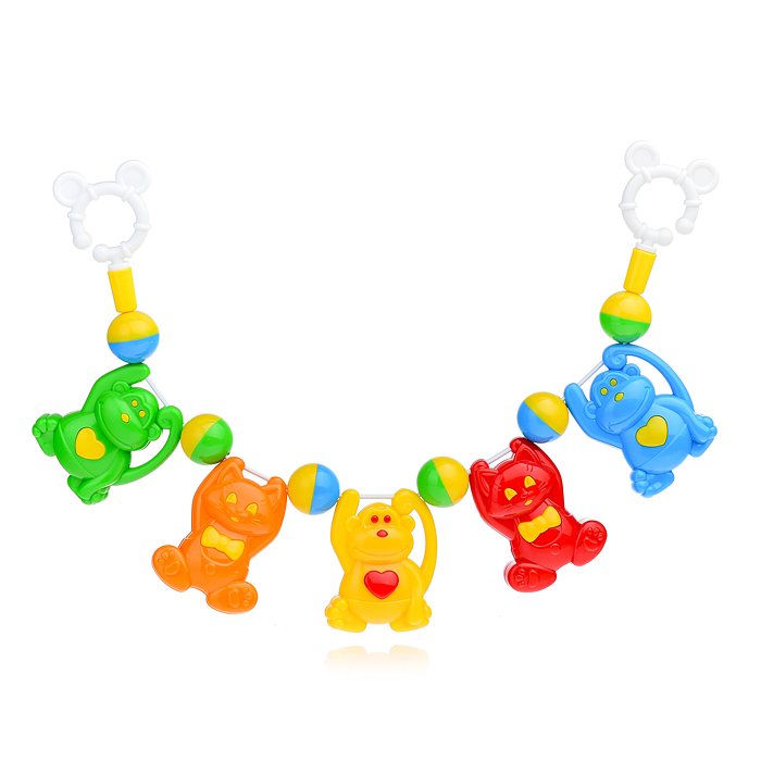 Фото к товару Погремушка подвеска на коляску Погремушка подвеска на коляску