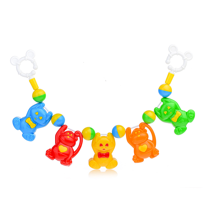 Фото к товару Погремушка подвеска на коляску Погремушка подвеска на коляску