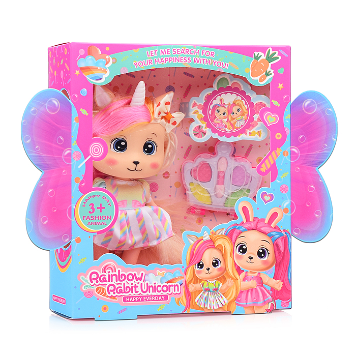 Фото к товару Кукла-единорожка GN0709-1 "Синди" в коробке Кукла-единорожка GN0709-1 "Синди" в коробке