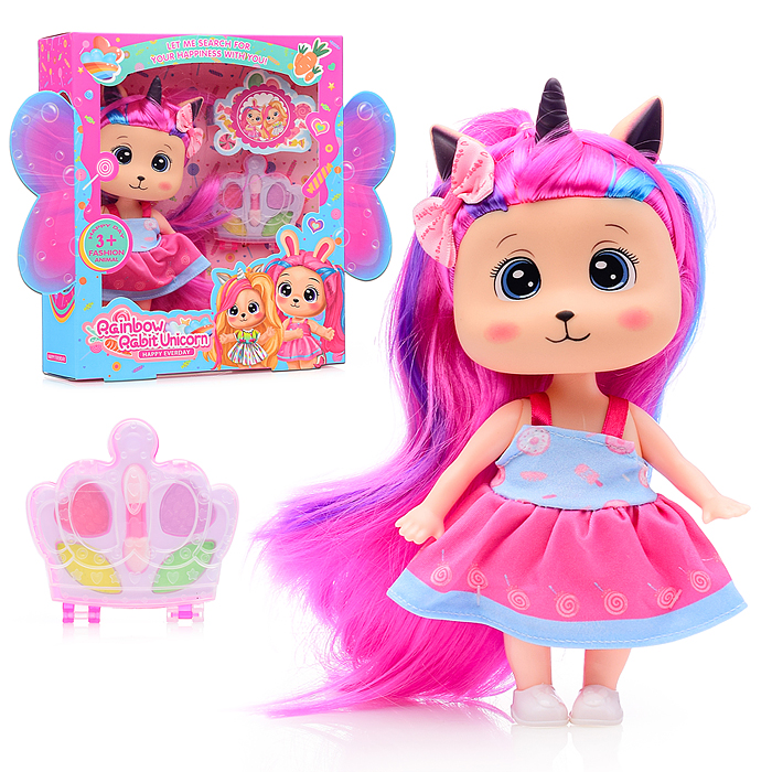 Фото к товару Кукла-единорожка GN0709-1 "Синди" в коробке Кукла-единорожка GN0709-1 "Синди" в коробке