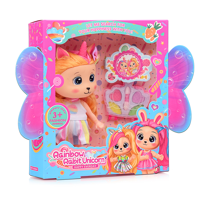 Фото к товару Кукла-единорожка GN0709-1 "Синди" в коробке Кукла-единорожка GN0709-1 "Синди" в коробке