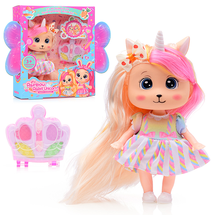 Фото к товару Кукла-единорожка GN0709-1 "Синди" в коробке Кукла-единорожка GN0709-1 "Синди" в коробке