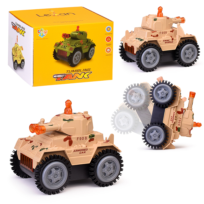 Машина-перевертыш 9805C "Полигон" (свет) в коробке Машина-перевертыш 9805C "Полигон" (свет) в коробке