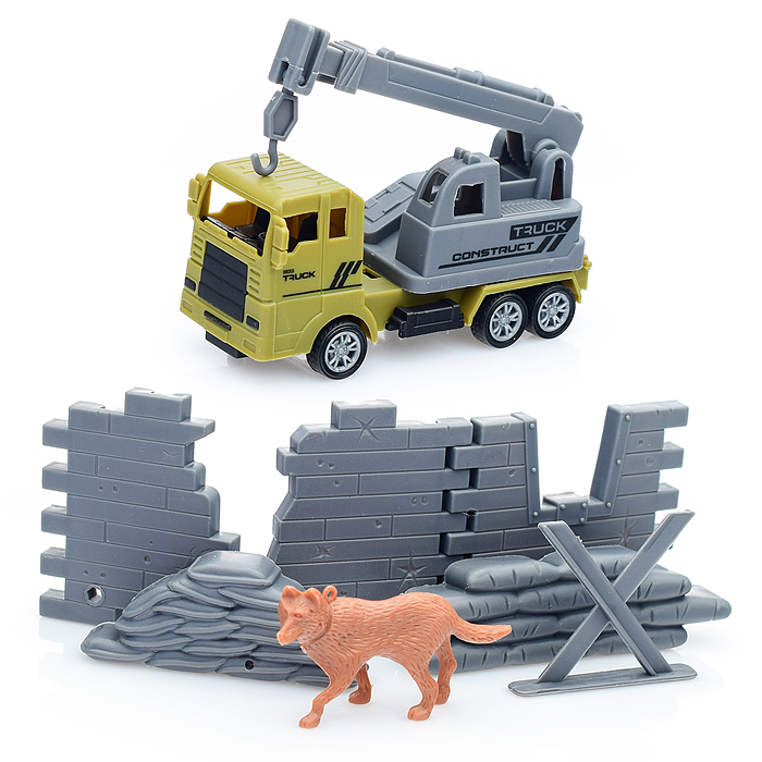 Машина 166H-21 "Военная база" с аксессуарами, в пакете Машина 166H-21 "Военная база" с аксессуарами, в пакете