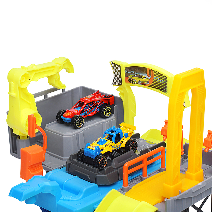 Фото к товару Набор машин 8142 "Катапульта" в коробке Набор машин 8142 "Катапульта" в коробке