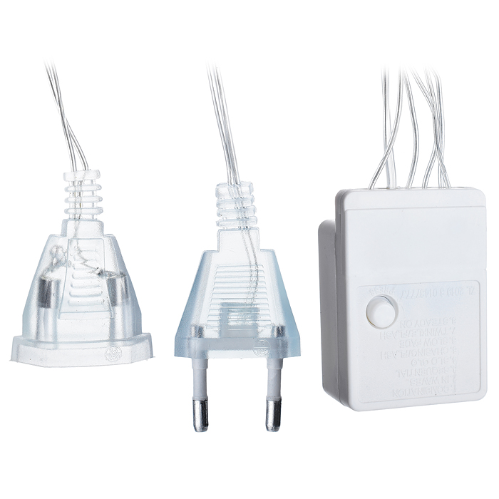 Фото к товару Электрогирлянда светодиодная Сетка, 3*2м, 192 лампы, цветная Электрогирлянда светодиодная Сетка, 3*2м, 192 лампы, цветная