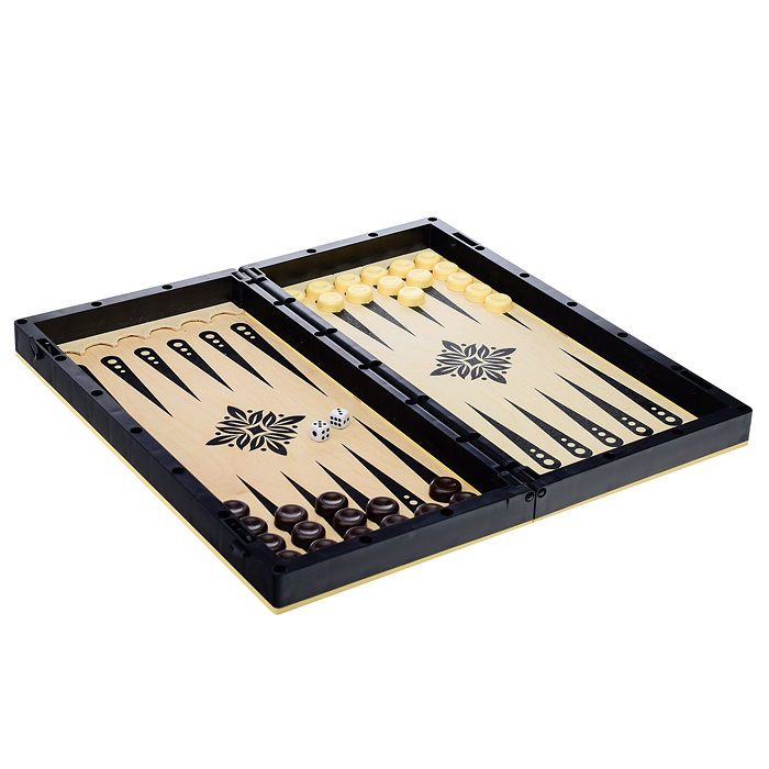 Фото к товару Игра 2 в 1 (Шашки, нарды, доска дерево+пластик) Игра 2 в 1 (Шашки, нарды, доска дерево+пластик)