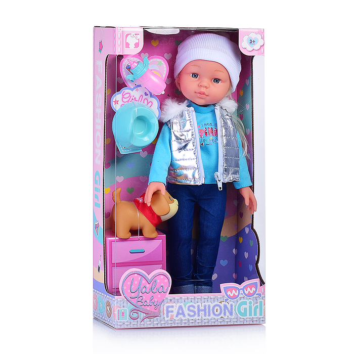 Фото к товару Кукла RT230B-D "Марина-3" с аксессуарами, в коробке Кукла RT230B-D "Марина-3" с аксессуарами, в коробке