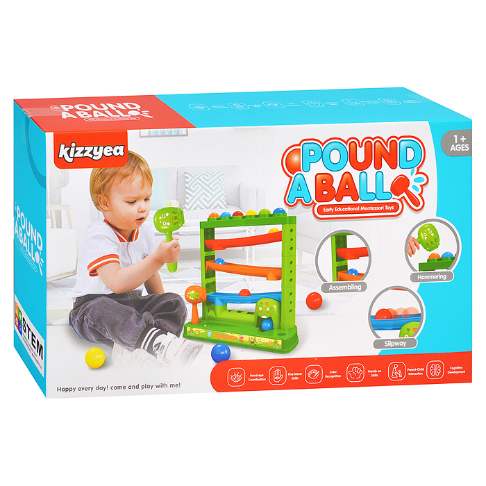 Фото к товару Стучалка-трек CMQ-20 "Кваки" в коробке Стучалка-трек CMQ-20 "Кваки" в коробке