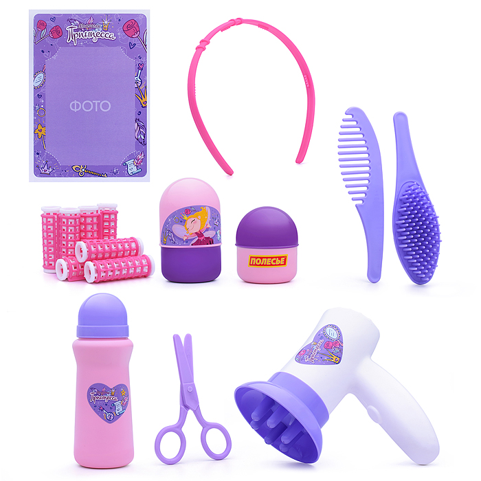 Фото к товару Набор "Маленькая принцесса" №12 (15 элементов) (в чемоданчике) Набор "Маленькая принцесса" №12 (15 элементов) (в чемоданчике)