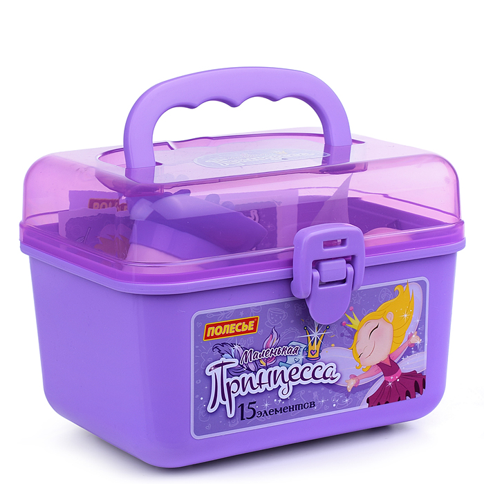 Фото к товару Набор "Маленькая принцесса" №12 (15 элементов) (в чемоданчике) Набор "Маленькая принцесса" №12 (15 элементов) (в чемоданчике)