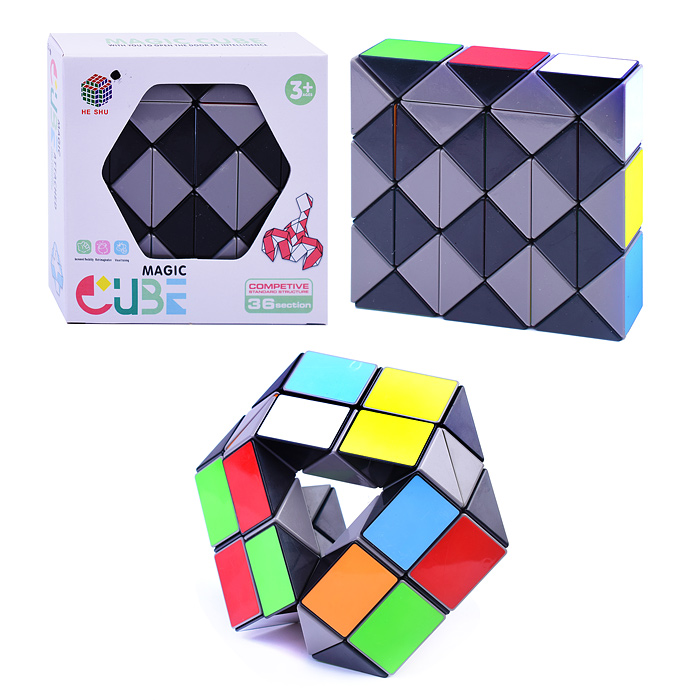 Головоломка 2536C "Змейка" (36 дет.) в коробке Головоломка 2536C "Змейка" (36 дет.) в коробке