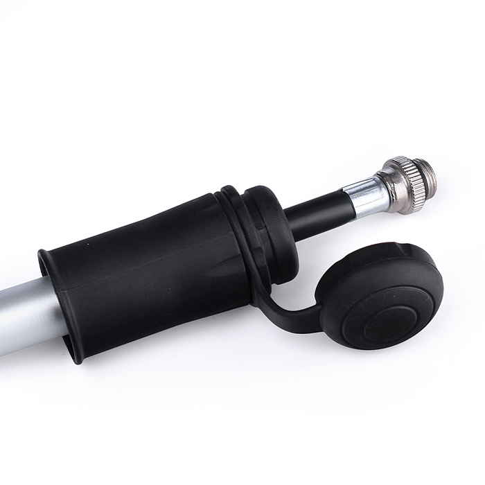 Фото к товару Насос ручной велосипедный Rocket, алюминий, A/V, Presta Насос ручной велосипедный Rocket, алюминий, A/V, Presta