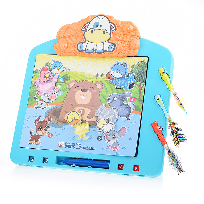 Фото к товару Игровой набор 9302-4 "Попади в цель" в коробке Игровой набор 9302-4 "Попади в цель" в коробке