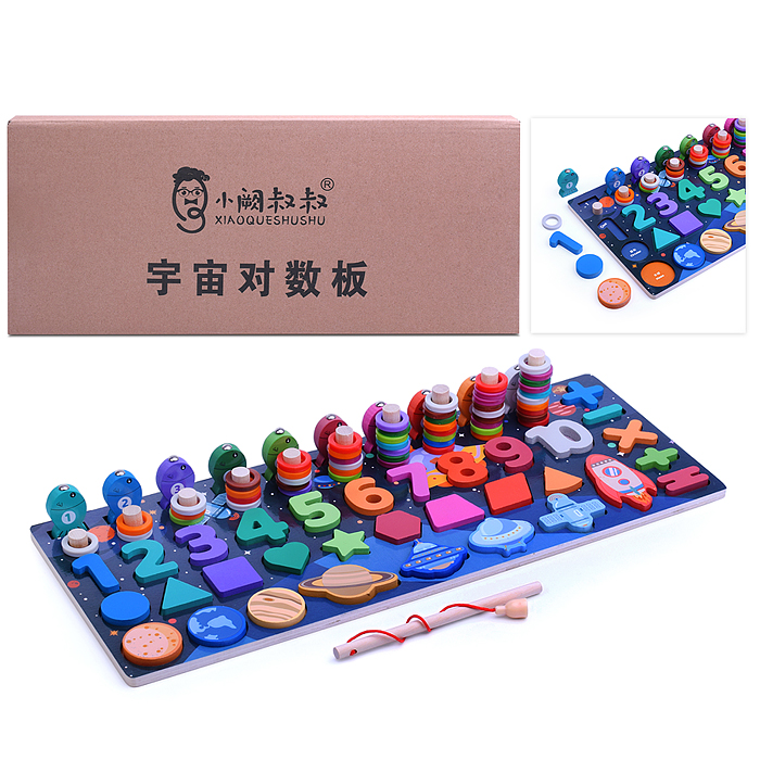 Игра развивающая D1634 "Космический счет" Игра развивающая D1634 "Космический счет"