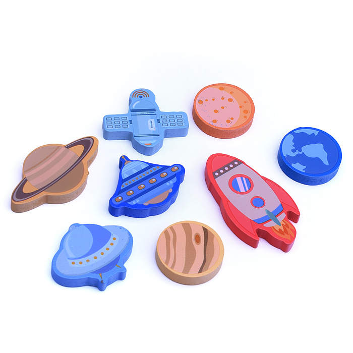 Фото к товару Игра развивающая D1634 "Космический счет" Игра развивающая D1634 "Космический счет"