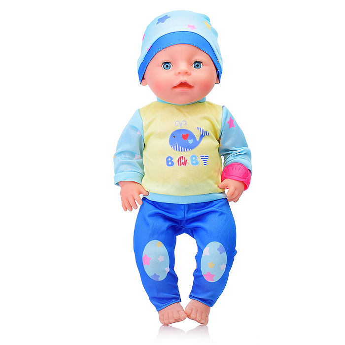 Пупс YL2340E-F "Артемка" с аксессуарами, в коробке