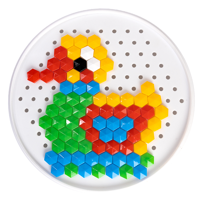 Мозаика круглая "Утенок" 84 эл