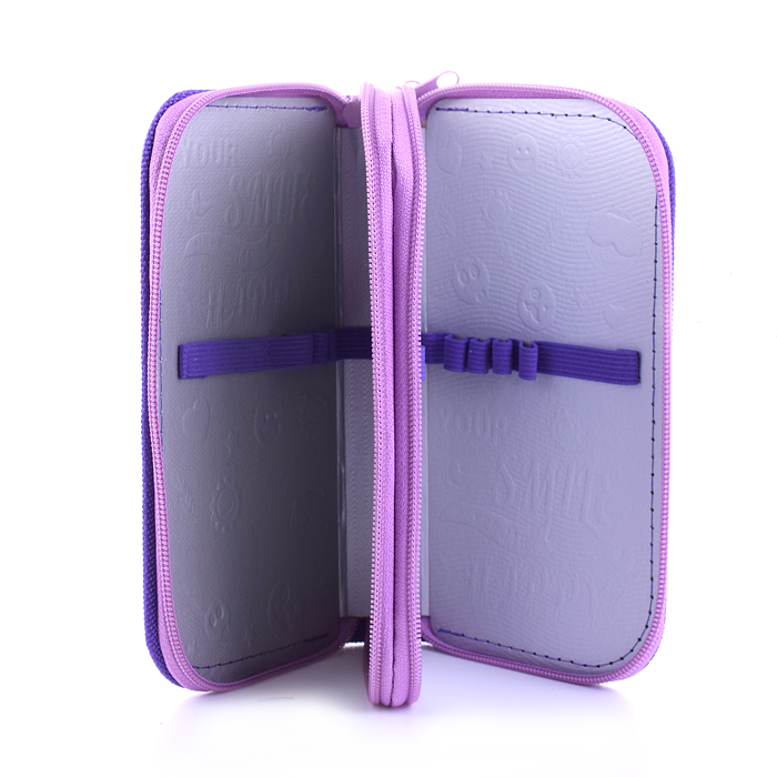 Пенал двухсекционный лайт, большой "Друзья"