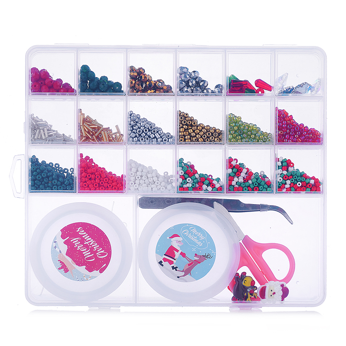 Фото к товару Набор создание украшений 00-5219 "Цветная фантазия" в коробке Набор создание украшений 00-5219 "Цветная фантазия" в коробке