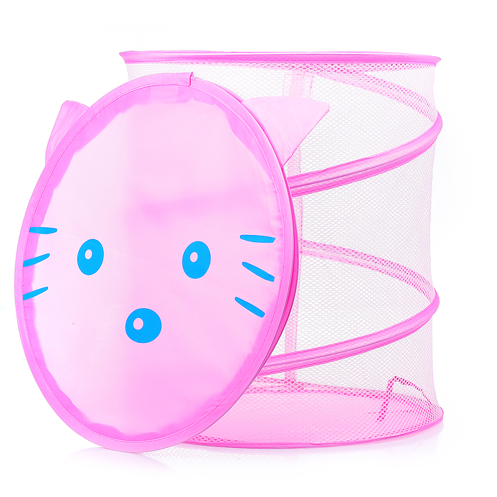 Корзина для игрушек 00-0052 "Кошечка" в пакете Корзина для игрушек 00-0052 "Кошечка" в пакете