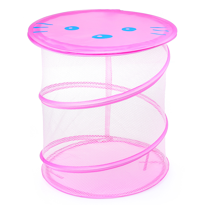 Фото к товару Корзина для игрушек 00-0052 "Кошечка" в пакете Корзина для игрушек 00-0052 "Кошечка" в пакете