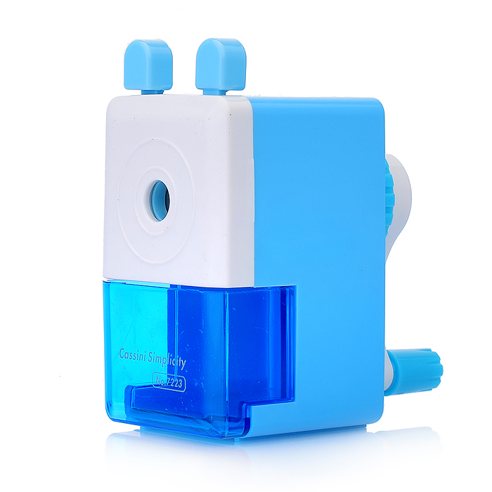 Точилка для карандашей механическая Классическая цвета микс 