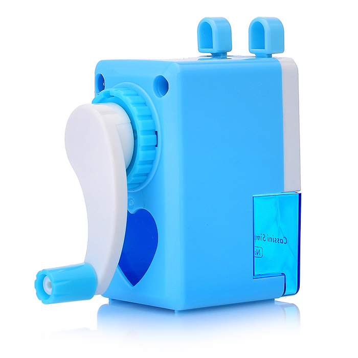 Точилка для карандашей механическая Классическая цвета микс 