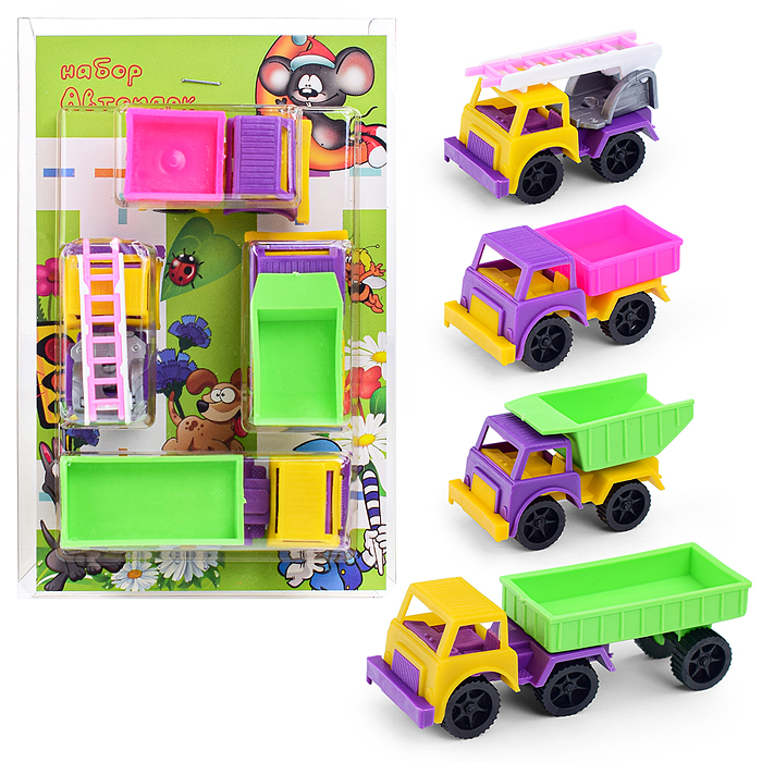 Набор машинок "Кроха" Набор машинок "Кроха"