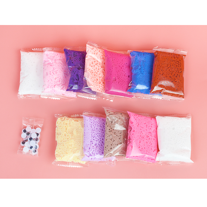 Легкий пластилин 12 нежных цветов Аниме девочка