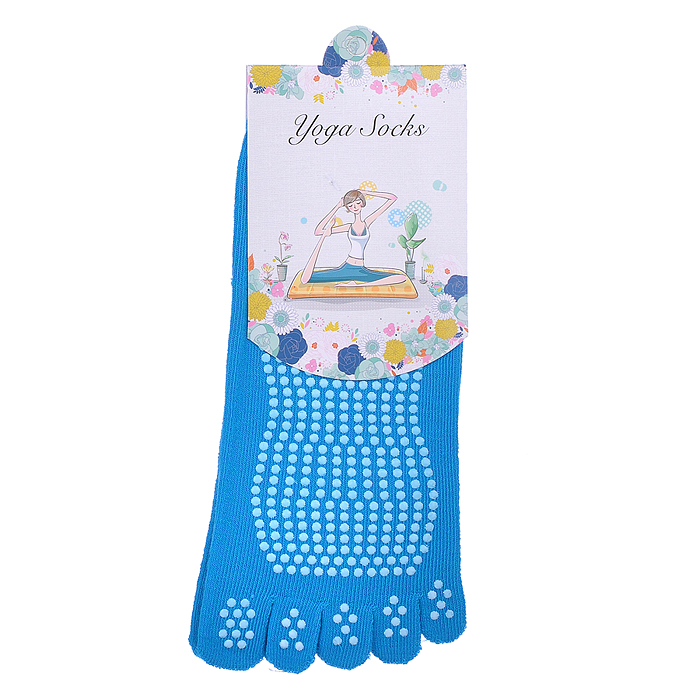 Фото к товару Спортивные следки для занятий йогой Спортивные следки для занятий йогой