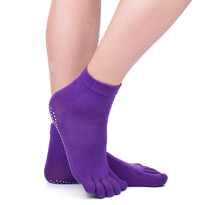 Фото к товару Спортивные следки для занятий йогой Спортивные следки для занятий йогой