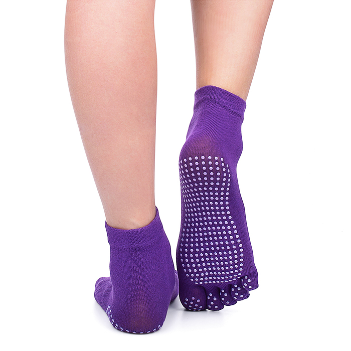 Фото к товару Спортивные следки для занятий йогой Спортивные следки для занятий йогой