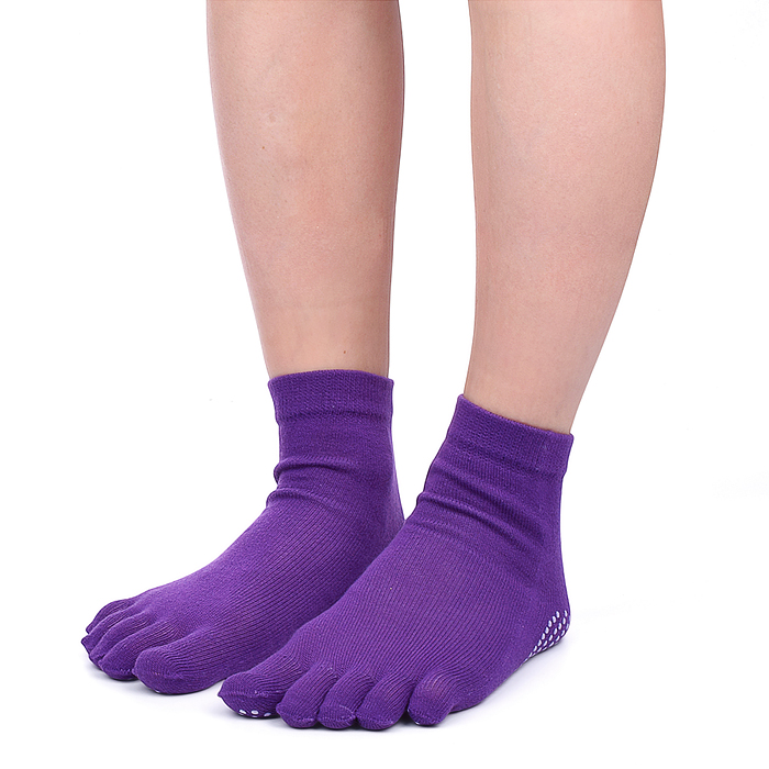 Фото к товару Спортивные следки для занятий йогой Спортивные следки для занятий йогой