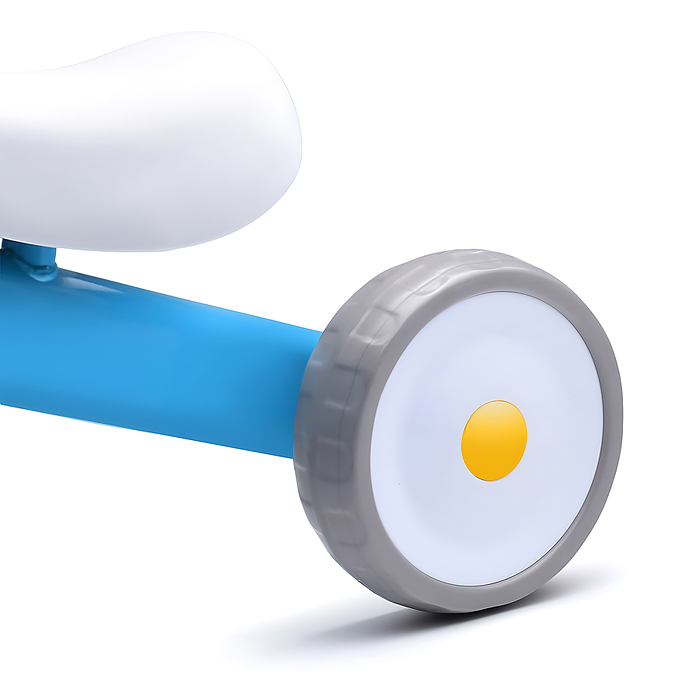 Фото к товару Беговел трехколесный Rocket 134-BL, колеса EVA, цвет синий Беговел трехколесный Rocket 134-BL, колеса EVA, цвет синий