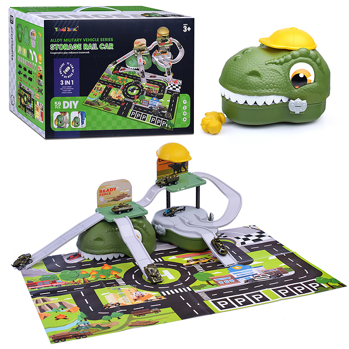 Автотрек 6624 "Дино: хранитель машин" в коробке Автотрек 6624 "Дино: хранитель машин" в коробке