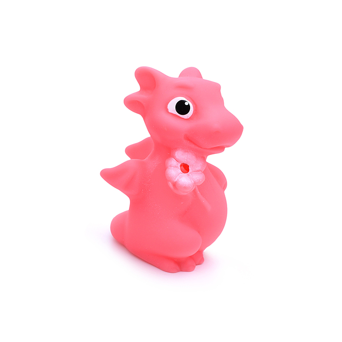 Дракончик с цветочком (розовый) (фигурка из ПВХ) Дракончик с цветочком (розовый) (фигурка из ПВХ)