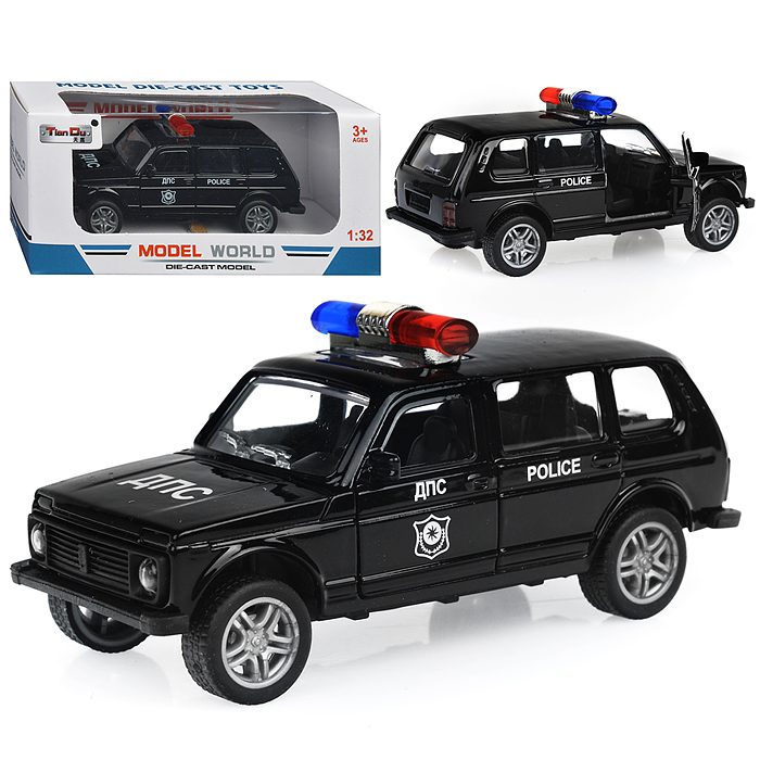 Фото к товару Машина F1132-3M "Важные службы" метал., в коробке Машина F1132-3M "Важные службы" метал., в коробке