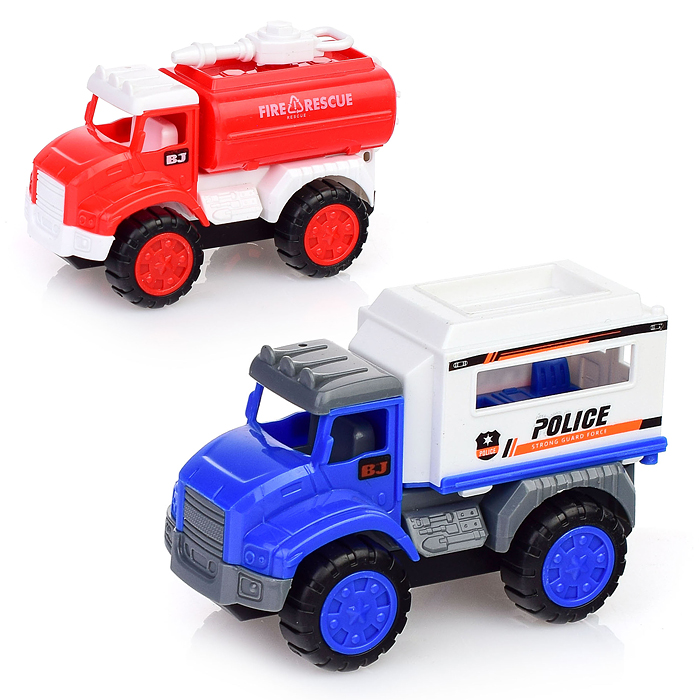 Набор Спецтехники BJ654A-3 "Сити" в пакете Набор Спецтехники BJ654A-3 "Сити" в пакете