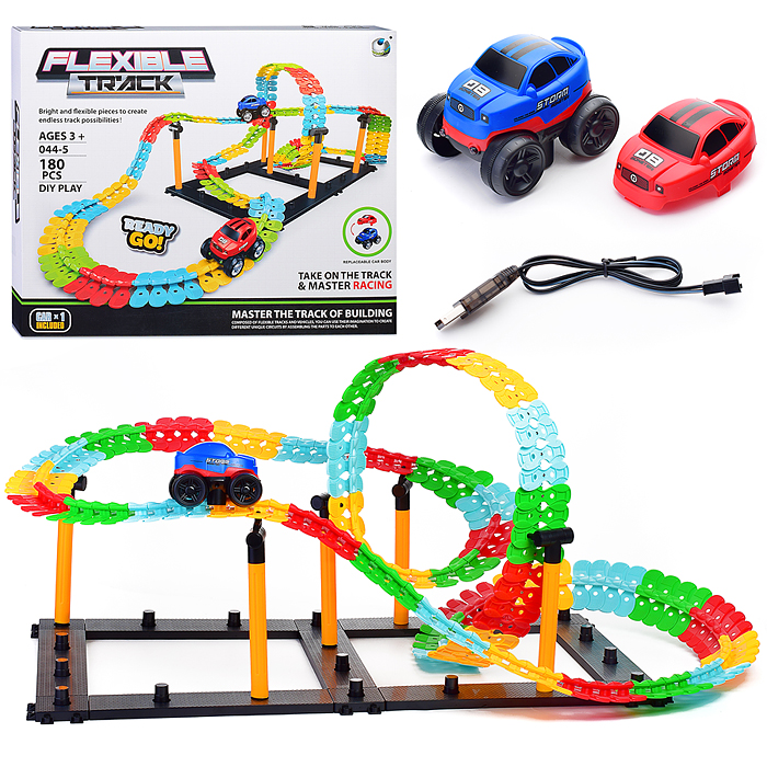 Автотрек гибкий 044-5 "Ready Go!" в коробке Автотрек гибкий 044-5 "Ready Go!" в коробке