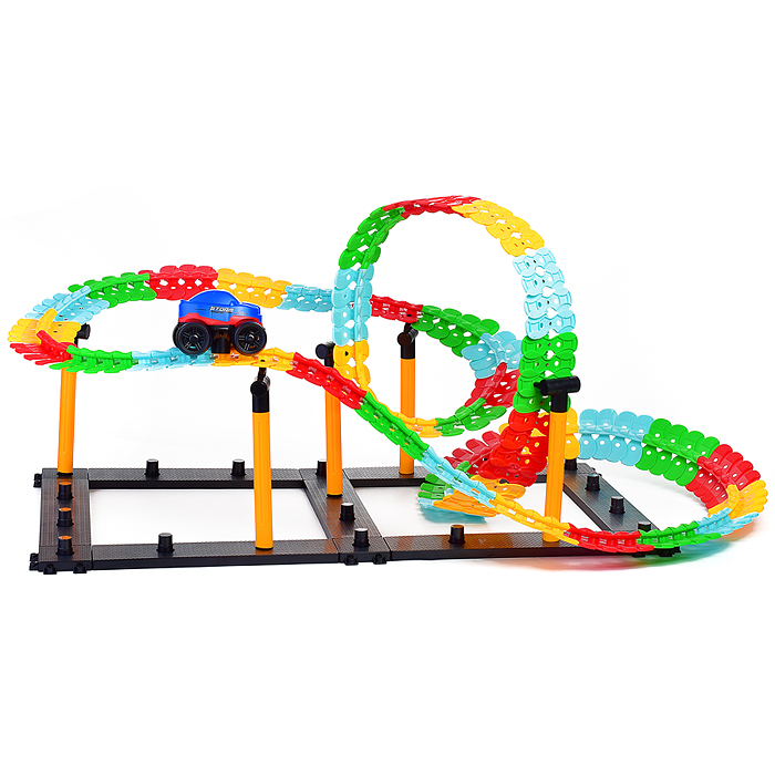 Фото к товару Автотрек гибкий 044-5 "Ready Go!" в коробке Автотрек гибкий 044-5 "Ready Go!" в коробке