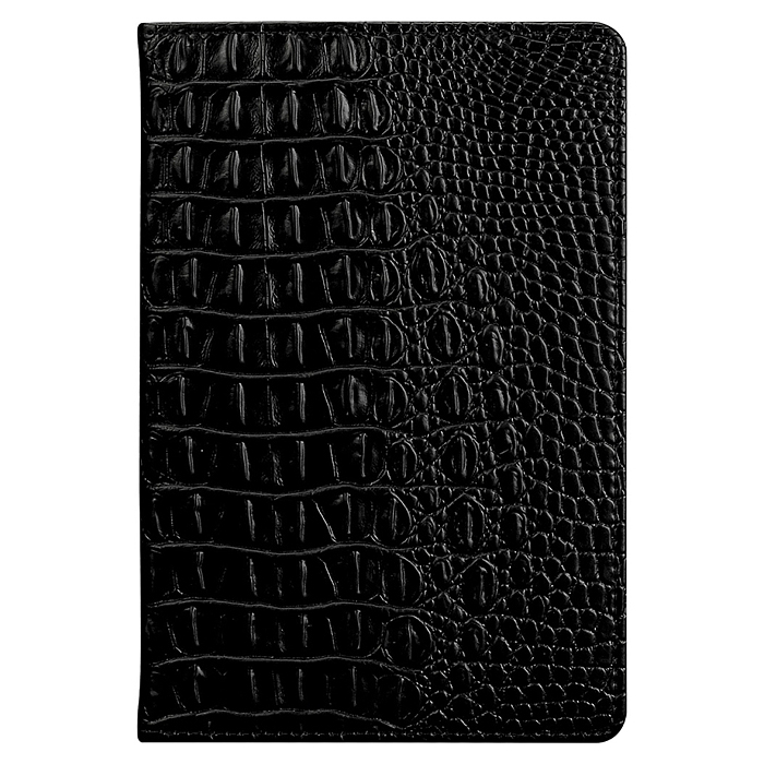 Ежедневник недатированный A5, 136л. "Croco Style" чёрный